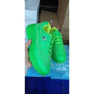 Sepatu Sneakers Wanita Import Hijau