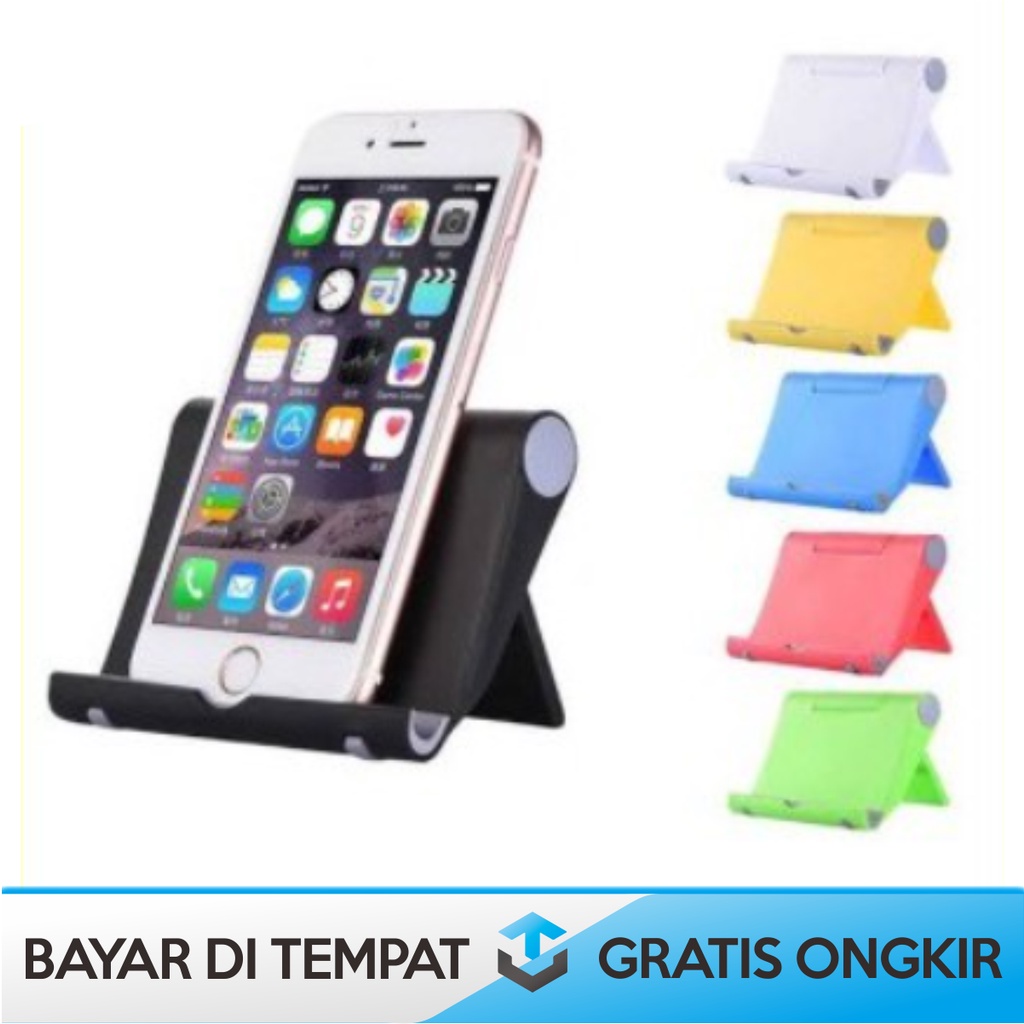 PHONE HOLDER HP STAND MOBIL DUDUKAN HP GADGET DOCKING MOBILE SIMPEL PRAKTIS MURAH