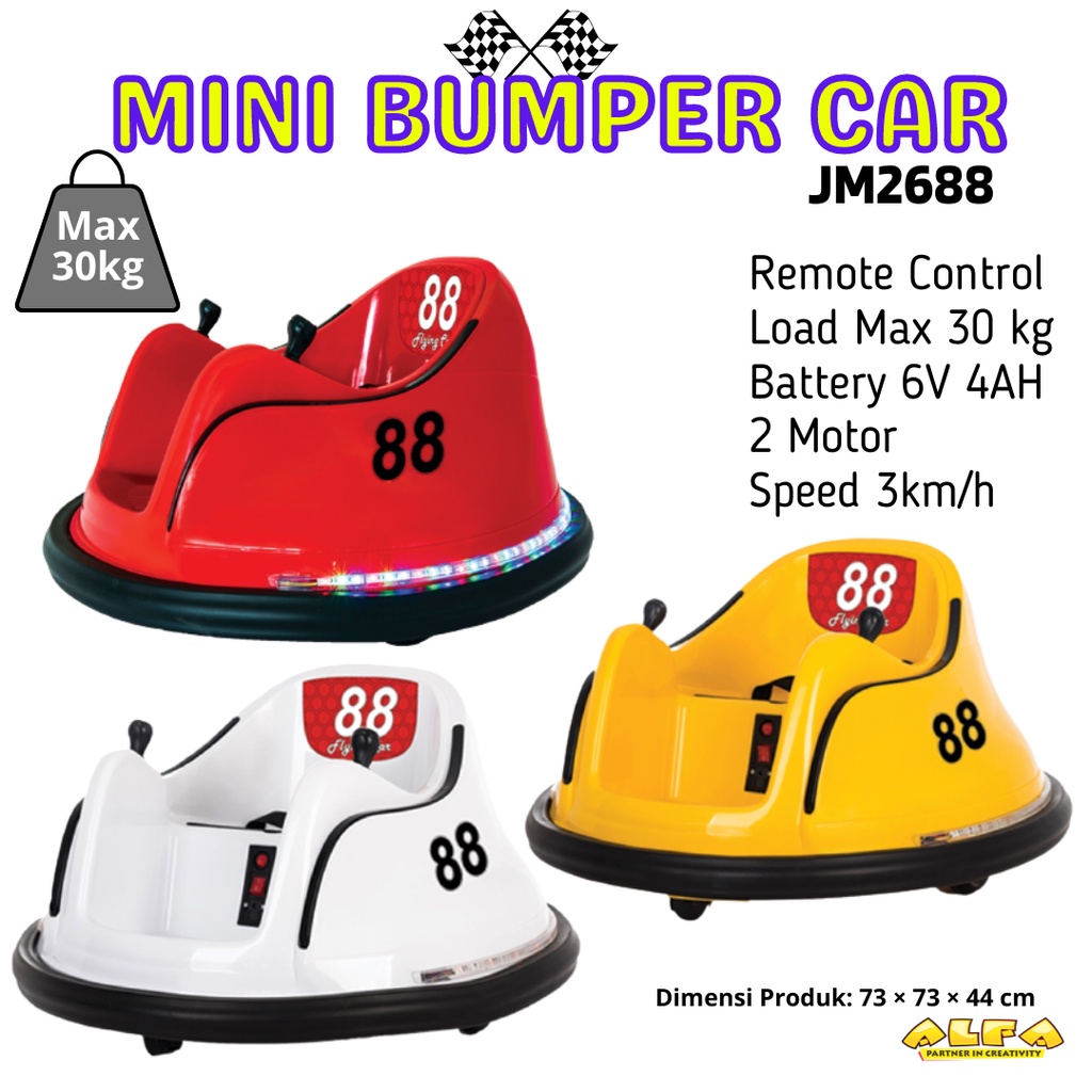 Toko Mainan ALFA Mini Bumper Car JM2688