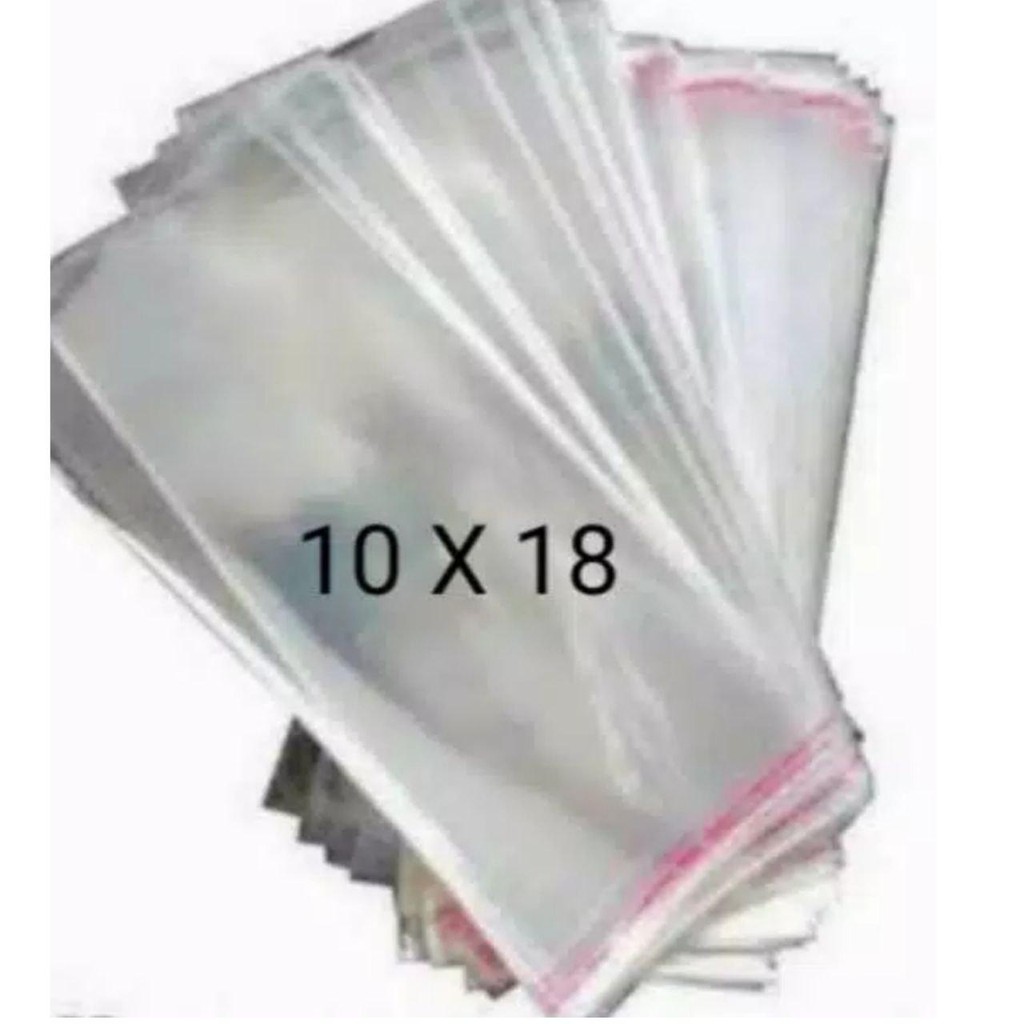 IZANY - PLASTIK OPP MASKER 10 X 18 PER PACK ISI 100 LEMBAR