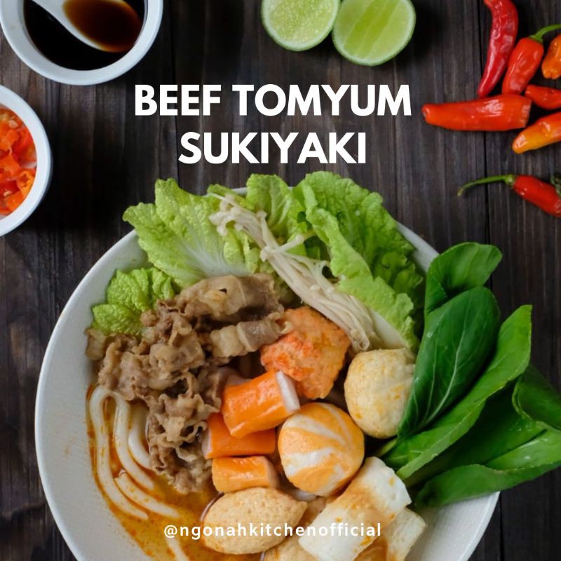 

Beef Tomyum Sukiyaki
