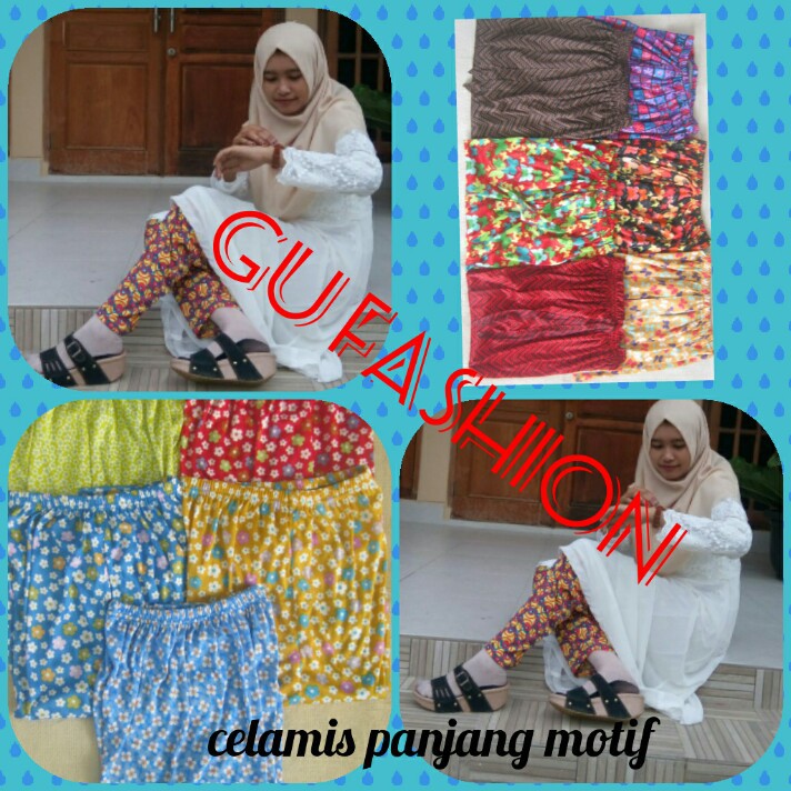 celamis hyget los celana dalaman gamis motif legging celamis hyget los celana dalaman gamis motif legging