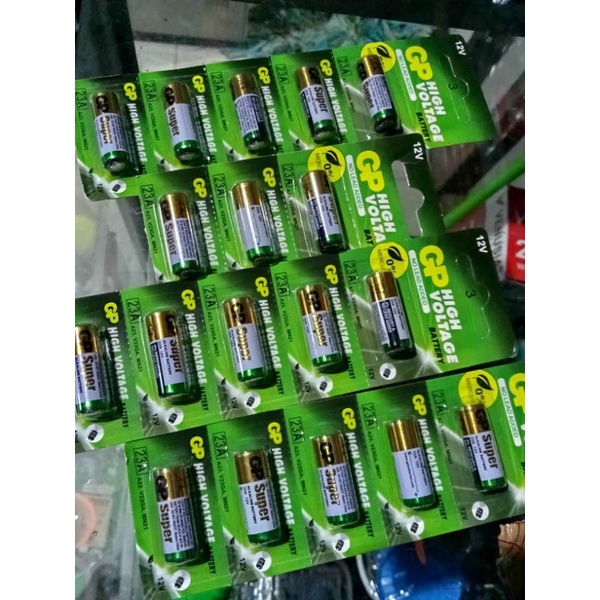 Baterai GP 23AE A27 27A 12v Ultra Alkaline battery remote mobil dan motor samarinda