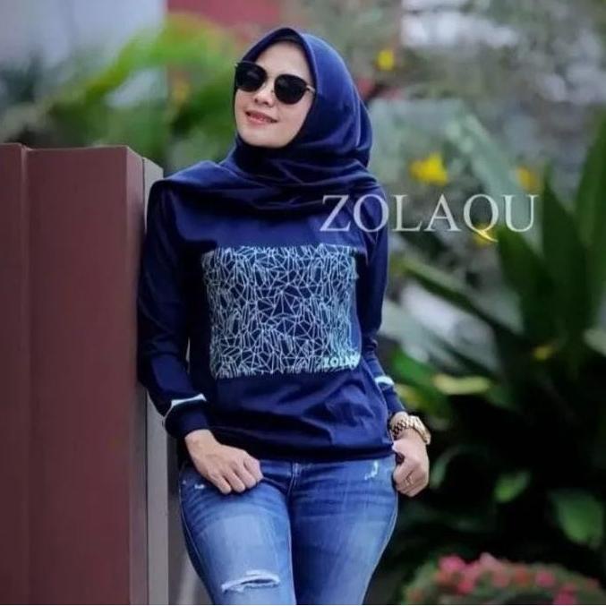 kaos zolaqu (01) baju kaos atasan zolaqu zolaku jolaku jolaqu senam olahraga original ori premium202
