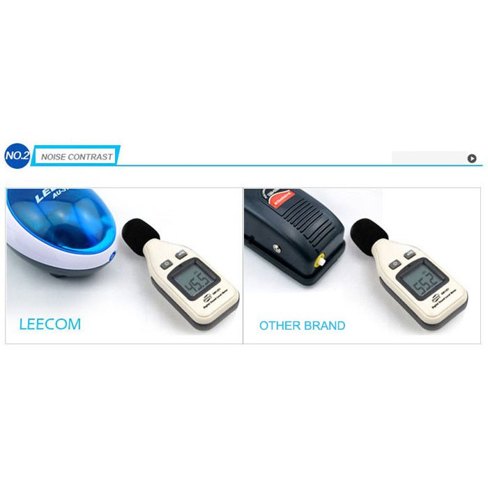 LEECOM Pompa Udara Aquarium 1.5W - Blue