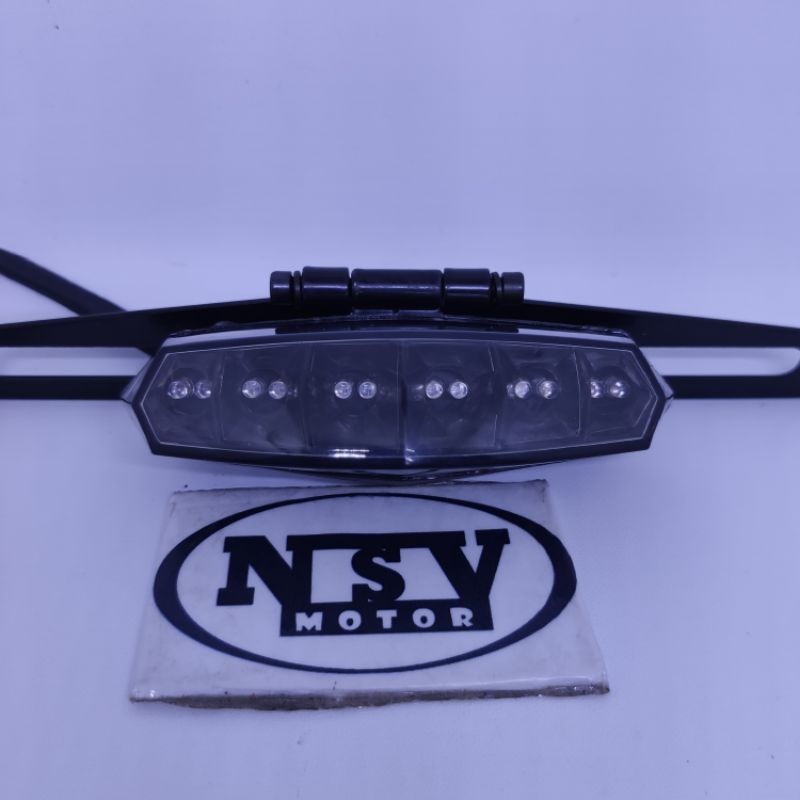 LAMPU STOP 3 in 1 MINI LAMPU BELAKANG STOPLAMP UNIVERSAL PLUS SEN RX KING CB 100 CUSTOM MOTOR DLL-3