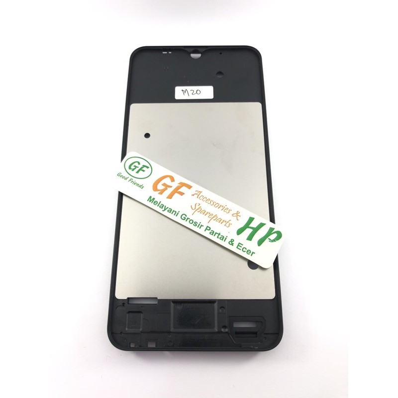 Frame Lcd Samsung M20 / Bezel Lcd / Tulang Lcd