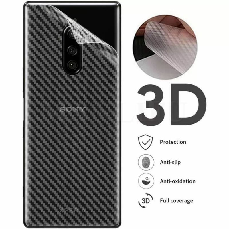 Graskin Skin Carbon Sony Xperia 1 docomo global au