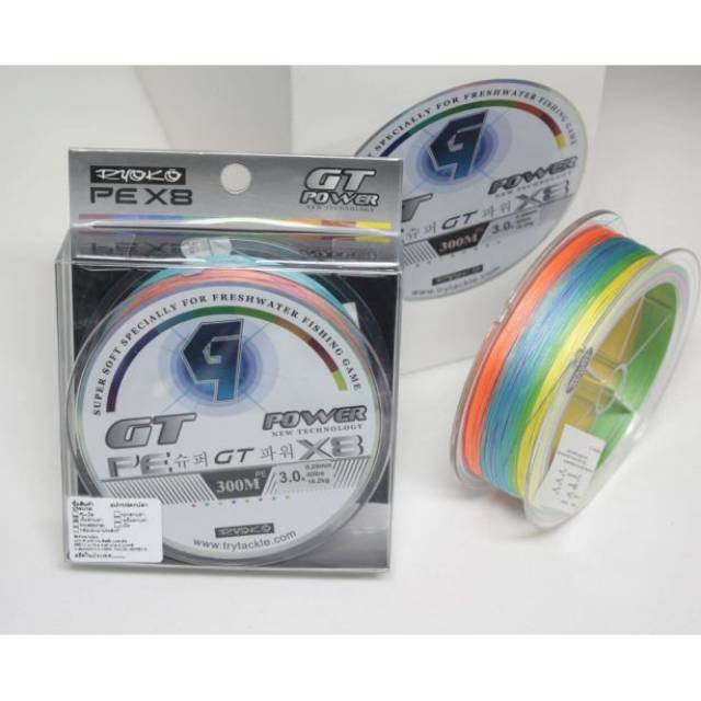 Ryoko GT power x8 PE 1.0, PE 2.5, PE 3.0, PE 4.0, PE 5.0, PE 6.0