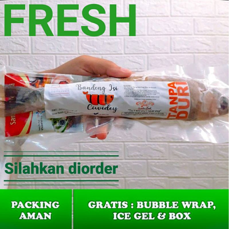 Bandeng Isi Ciwidey + Sambal | Otak-Otak Bandeng | Bandeng Tanpa Duri | Frozen Food