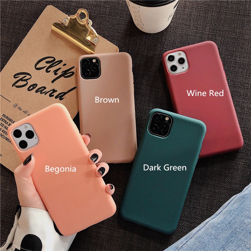 Casing Soft Case Vivo Y51 Y50 Y30 Y30i V20 Se Pro Y20 Y20s Y12i Y17 Y15 S1 Y12 Y95 Y91 Warna Polos Case Shopee Indonesia