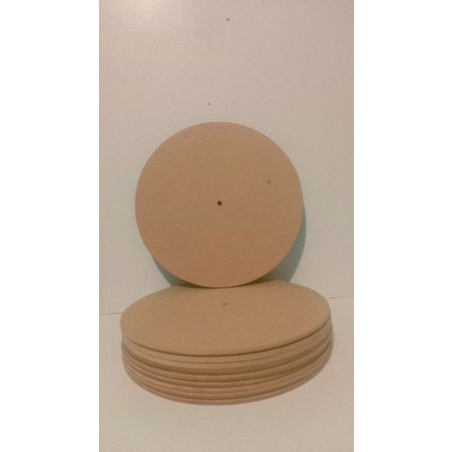 papan mdf Bahan jam dinding bulat  diameter 20cm