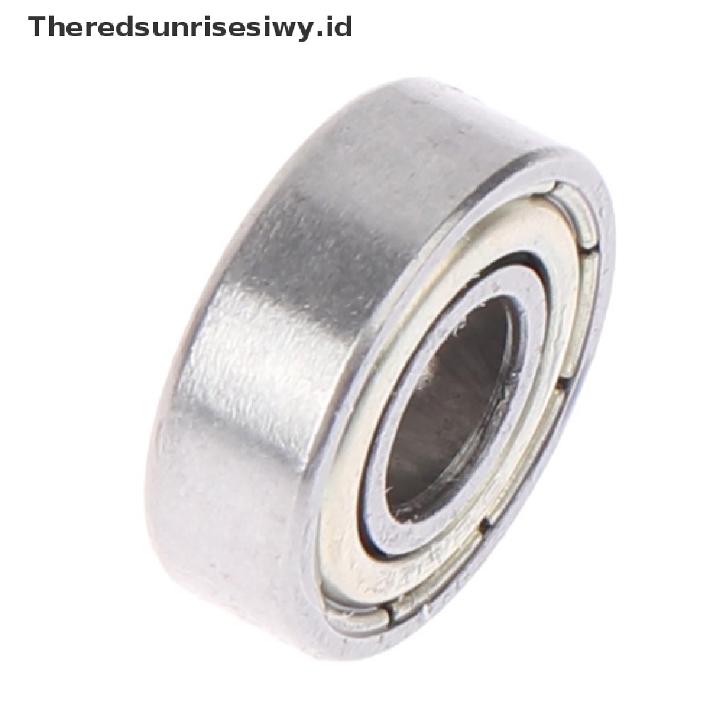 (Theredsunrisesiwy.Id) 10pcs / Set Bola Bearing Deep Groove Bahan Carbon Steel Ukuran 696zz