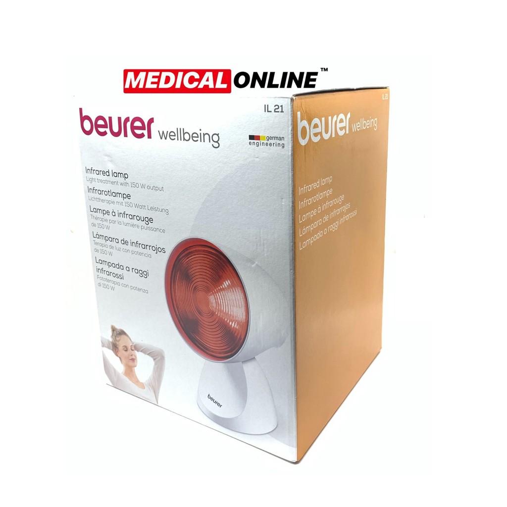 LAMPU INFRARED IL-21 IL21 BEURER TERAPI GERMANY INFRARED LAMP MEDICAL ONLINE MEDICALONLINE