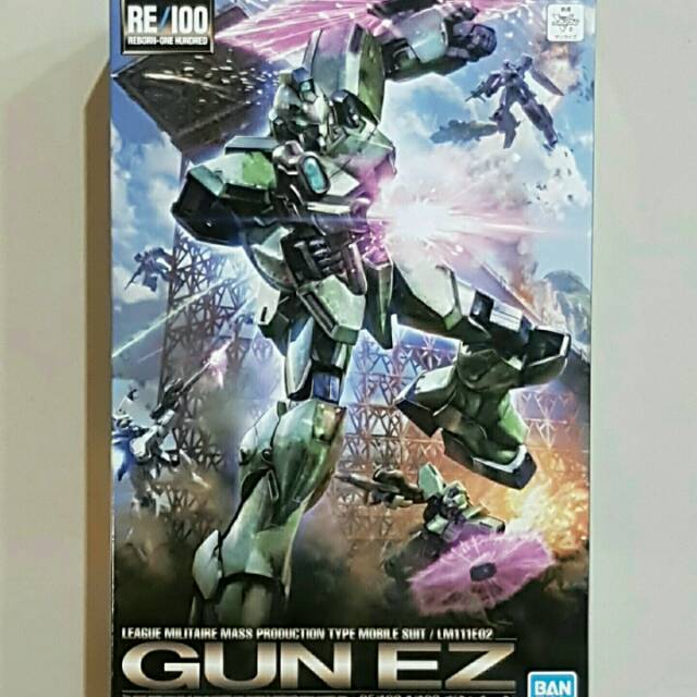 RE/100 GUN EZ Gundam