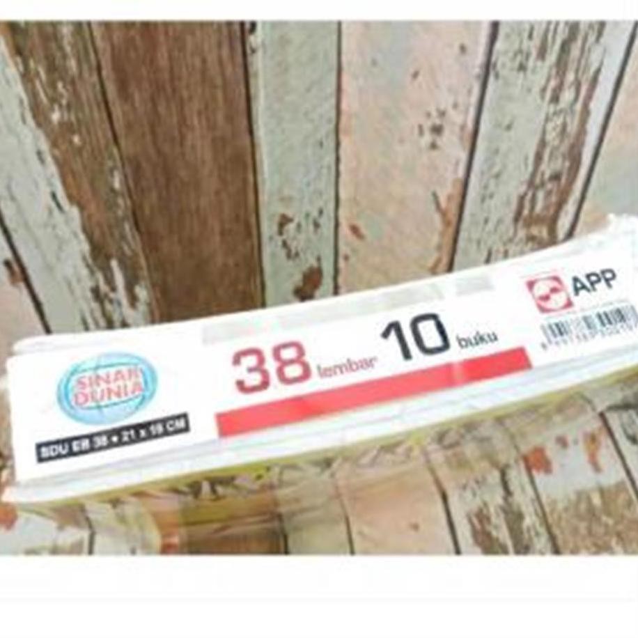 

PALING HOT!! (udt-234) Buku Tulis Sidu 38 (10PCS) SIN AR DUNIA