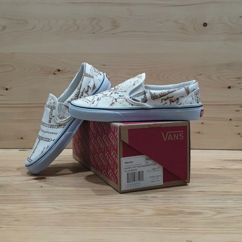 VANS SLIP ON HARRY POTTER