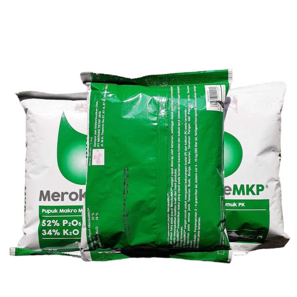 Pupuk Meroke MKP 1KG Mono Kalium Phosphate Hidroponik Original Kemasan Pabrik