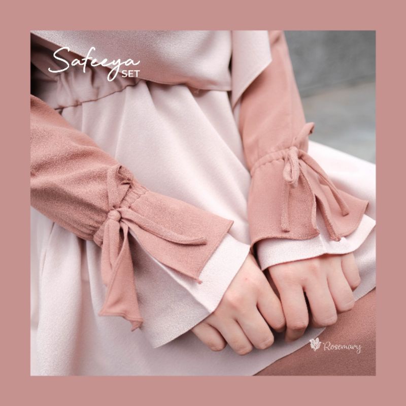 NEW ARRIVAL!! SAFEEYA SET By Rosemarybdg (Gamis+ Khimar) up-6