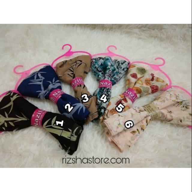 Sale Kerudung jilbab segiempat voal ori nazilla