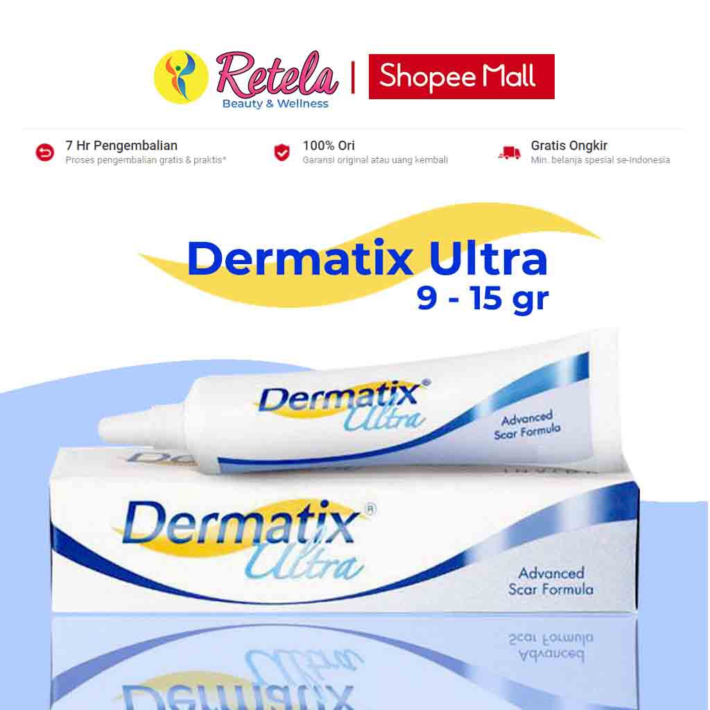 Dermatix Ultra Gel / Krim Penghilang Bekas Luka / Obat Keloid / Luka Bakar / Cream Penghilang Scar