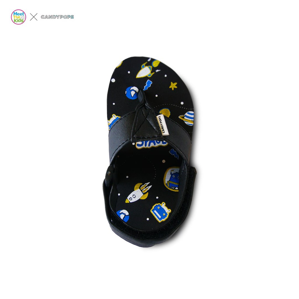 CANDYPOPS Sepatu Sandal Jepit Anak Altin Space