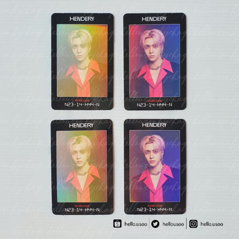 NCT 2020 - Hendery Access Card Arrival