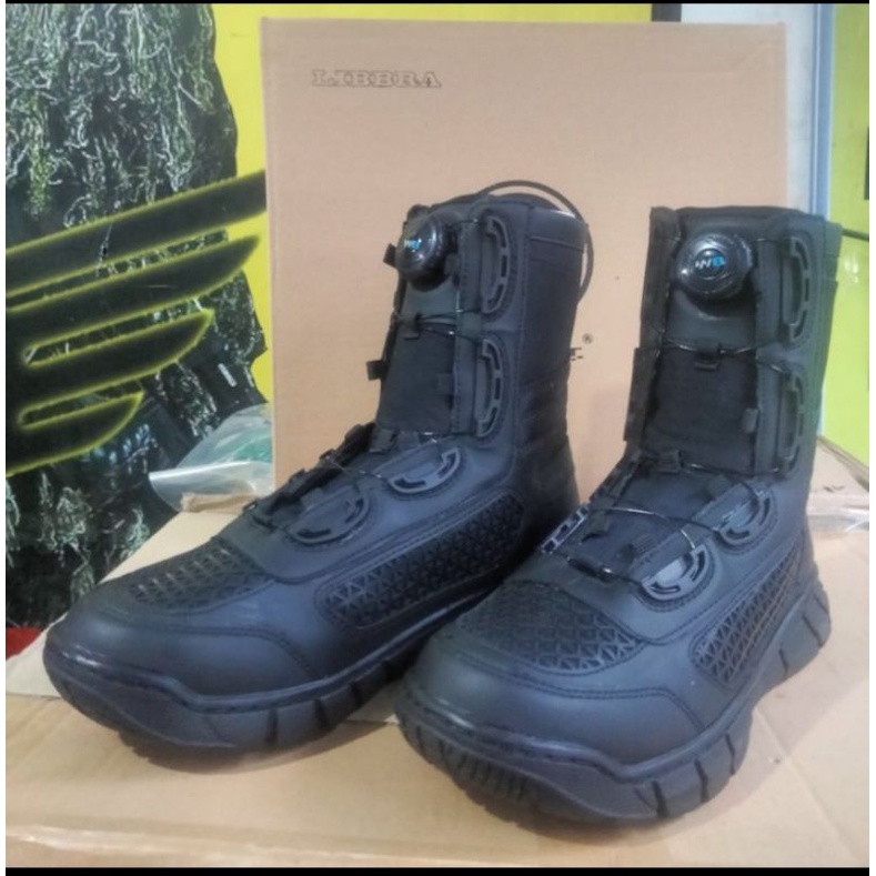 Sepatu PDL Tali putar Webest Libra