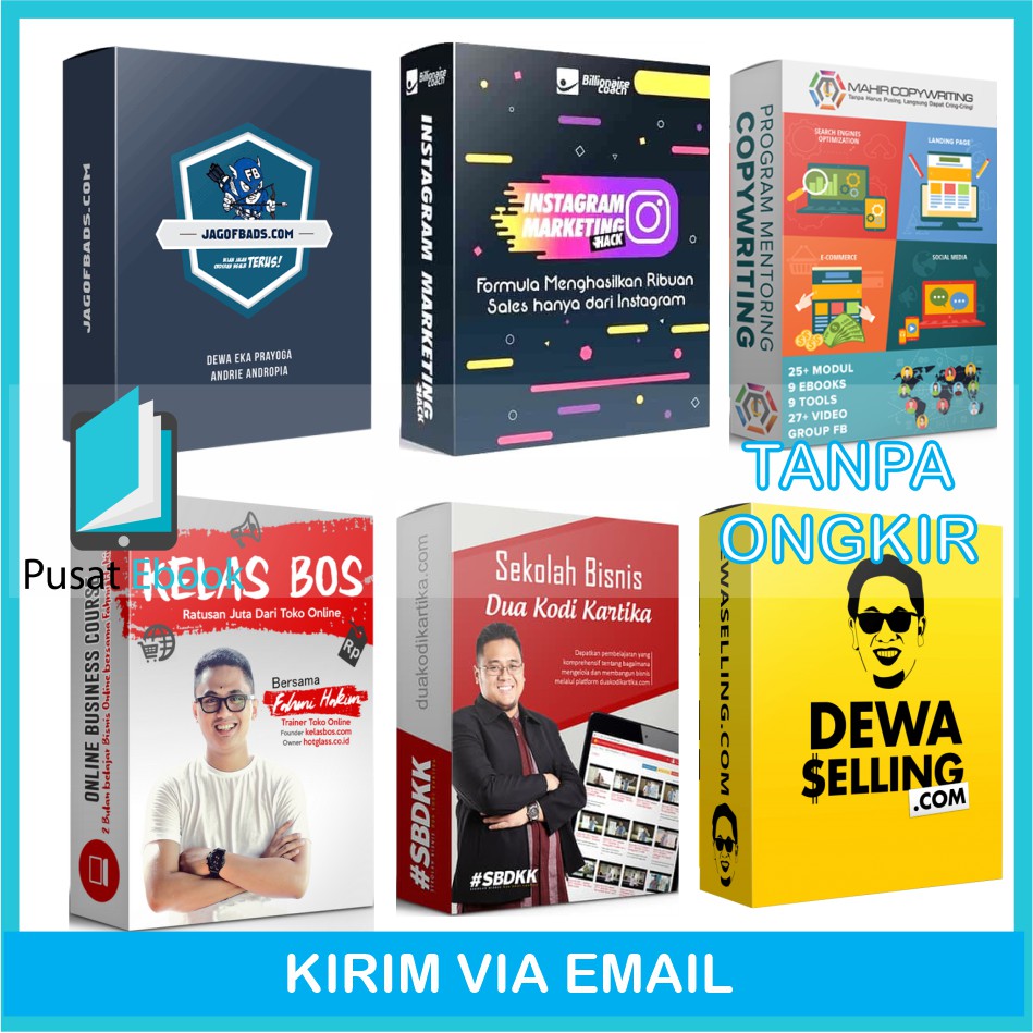 Paket Hemat Belajar Bisnis Online + Bonuss | Shopee Indonesia