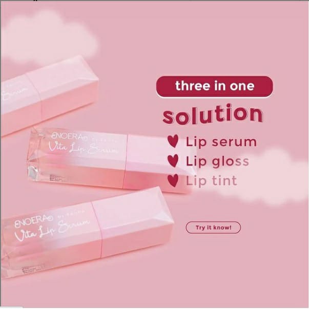 NOERA VITA LIP SERUM / LIP SERUM NOERA / NOERASKINCARE VITA LIP SERUM LIP GEL BPOM