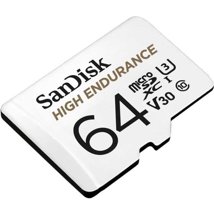 SanDisk High Endurance Video Monitoring Micro SD / MicroSD Card 64Gb