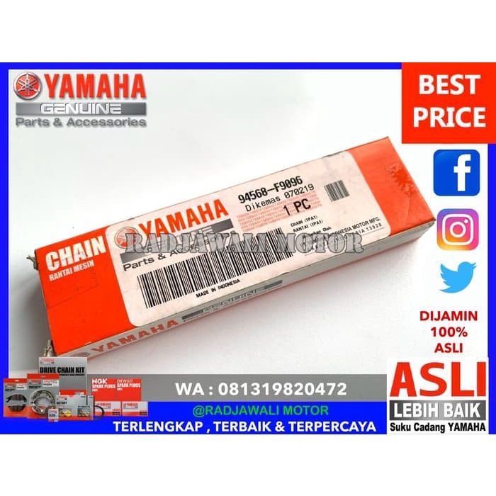 RANTAI RANTE KETENG NEW VIXION LIGHTNING 2013-2014 ASLI YAMAHA