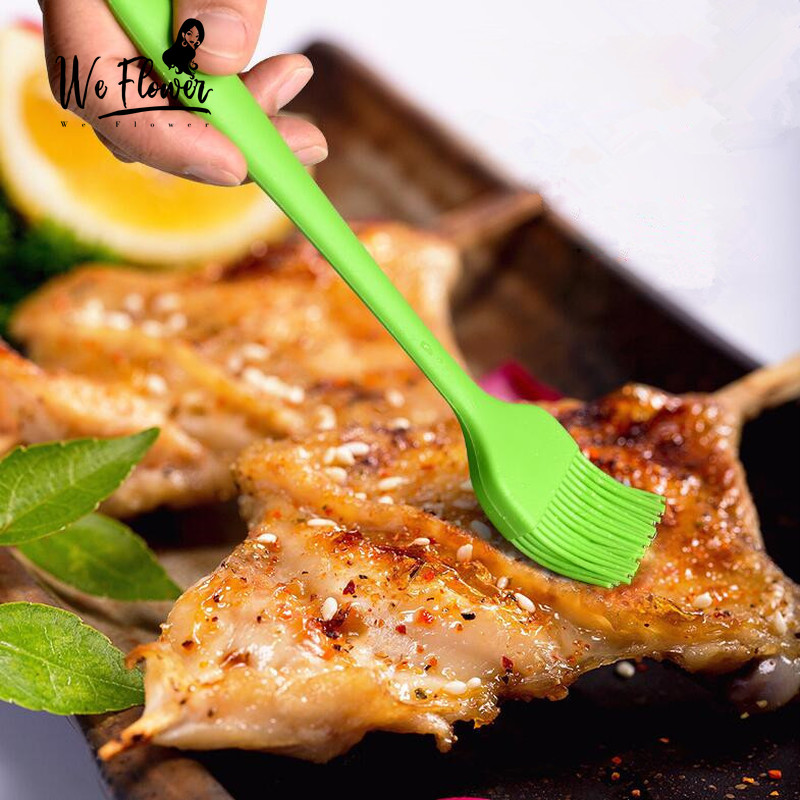 We Flower Eco-friendly Silicone BBQ Oil Pastry Baking Brush Kitchen Tools