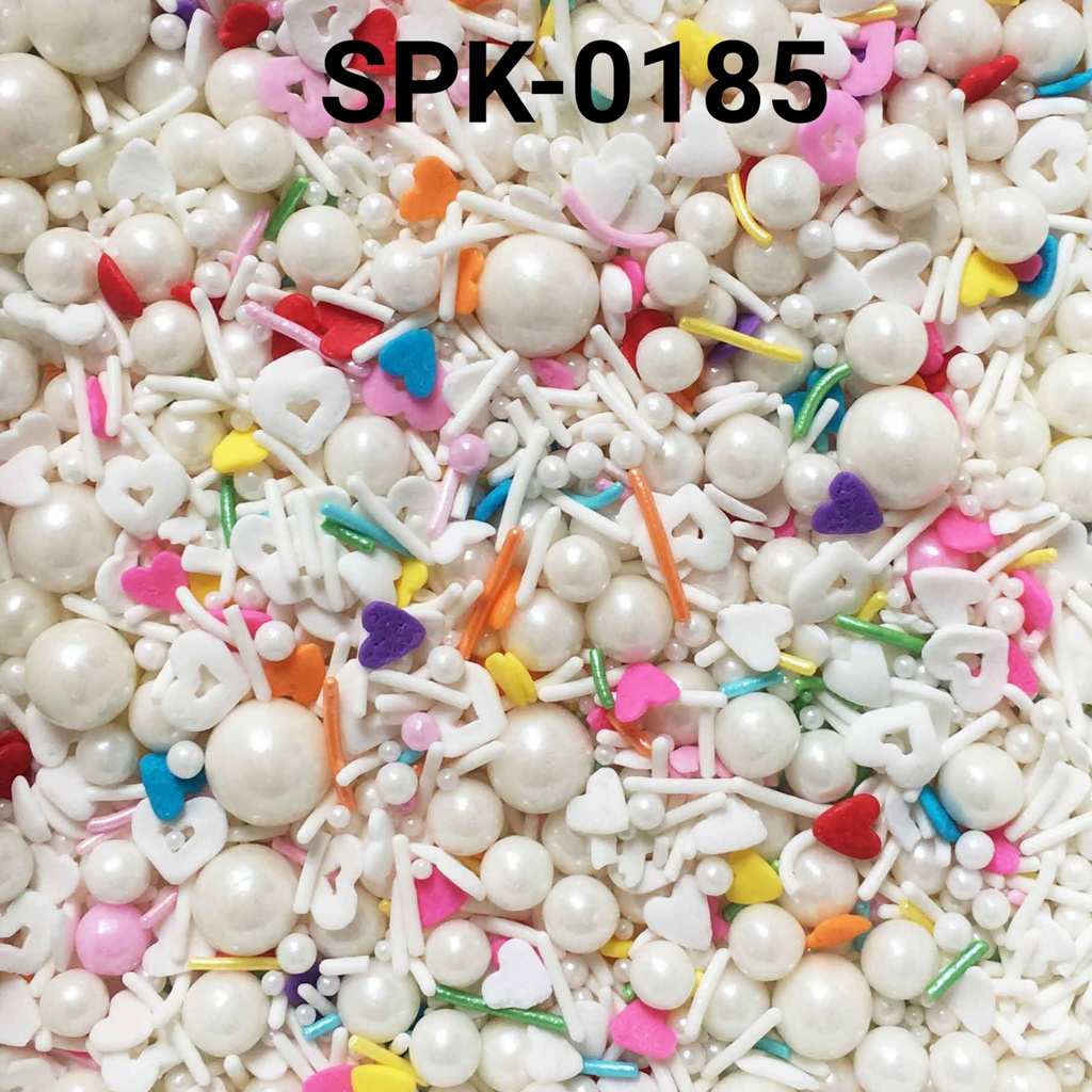 

SPK-0185 Sprinkles sprinkle springkel 1kg 1 kilo mix putih rainbow yamama baking grosir murah sprinkles cake dekorasi mutiara trimit decoration story sprinklestory sprinklesstory sprinkle story yamama baking
