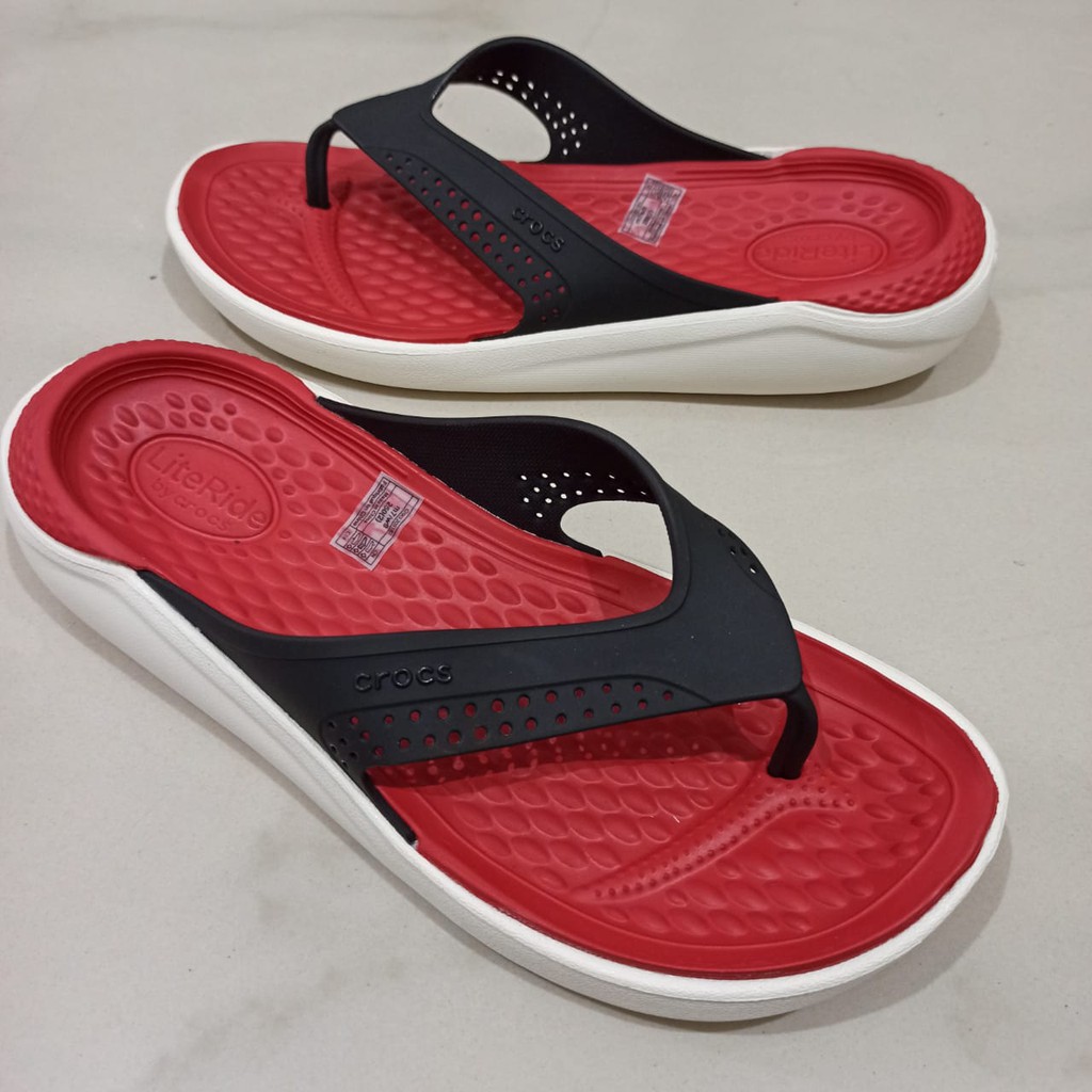 Crocs / Sandal Pria / Crocs Literide Flip / Crocs Jepit / Sandal Jepit / Sendal Jepit / Crocs Cowo