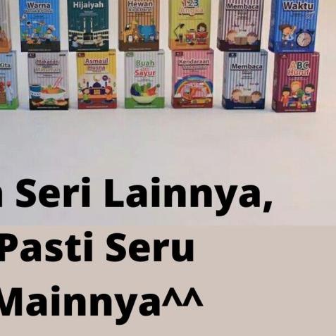 ֍ Flash Card Kartu Edukasi Anak Flashcard Konsep Belajar Anak 1