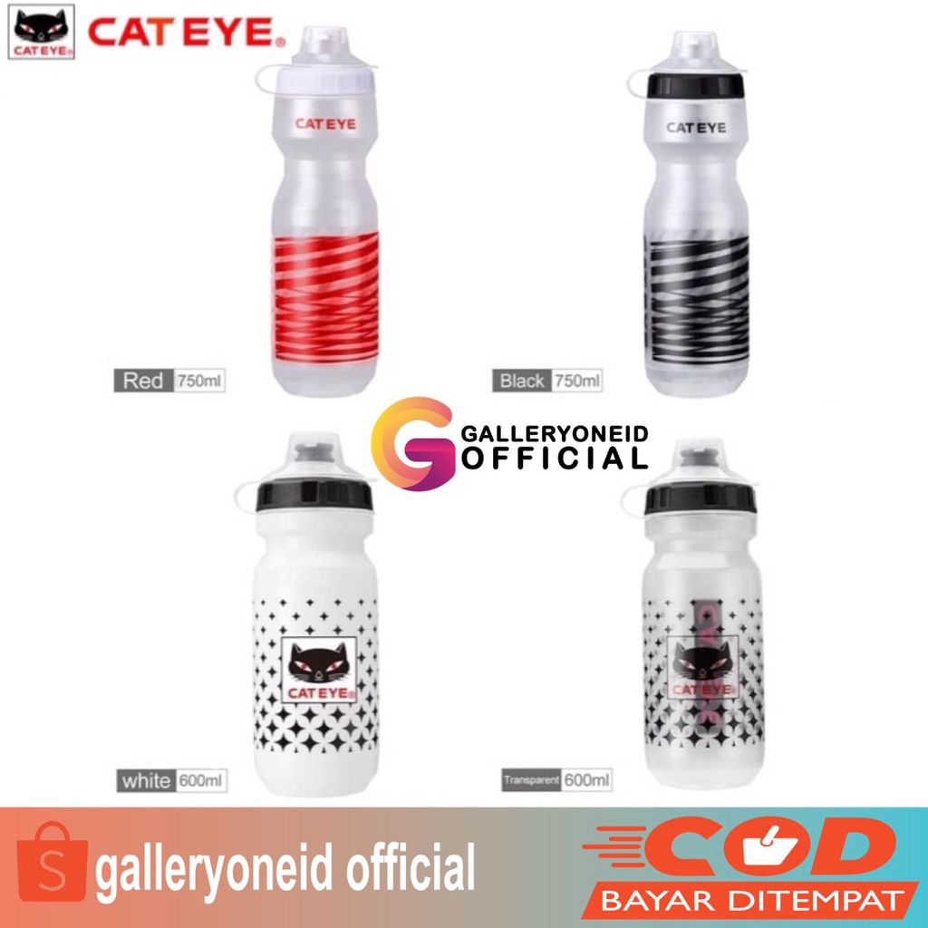 Botol Minum Sepeda CAT EYE Bicycle Water CatEye Bottle Olaraga Bike