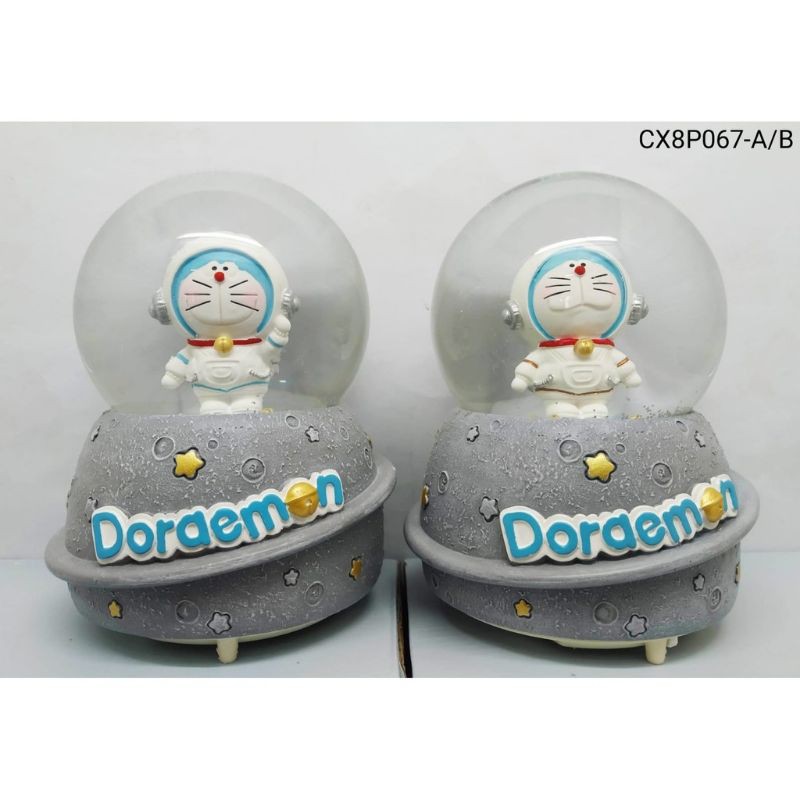 Musik Bola Salju Air (L) Snowball Bola Kristal Doraemon