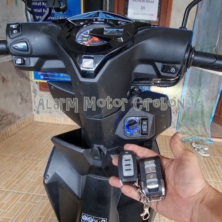 Keyless Honda Beat CBS Deluxe Street Tahun 2020 2021 Pakai Modul Alarm NINE A1 Kombinasi Pcx 160