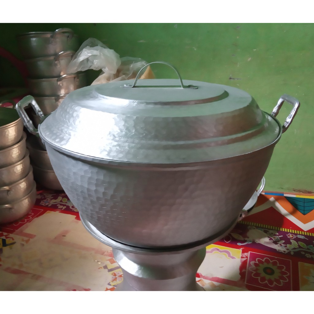 panci sayur/panci liwet/panci citel jumbo uk 6-7 kg beras diameter 40cm
