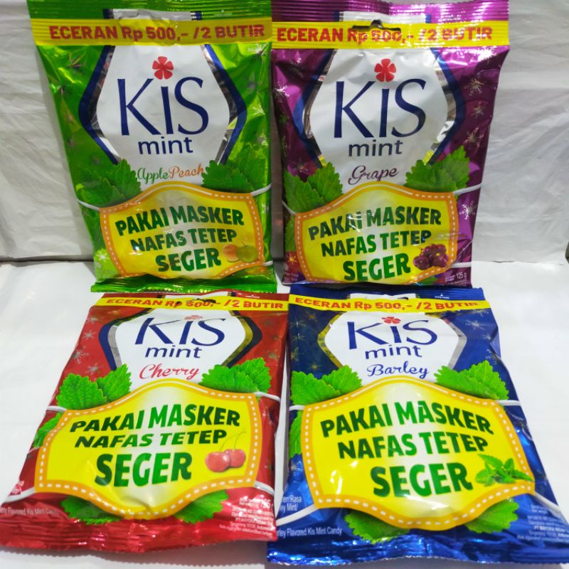 

Permen Kiss mint 125gr