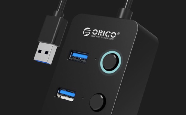 Orico Usb 3.0 high speed 4 port with on/off switch - W9PH4