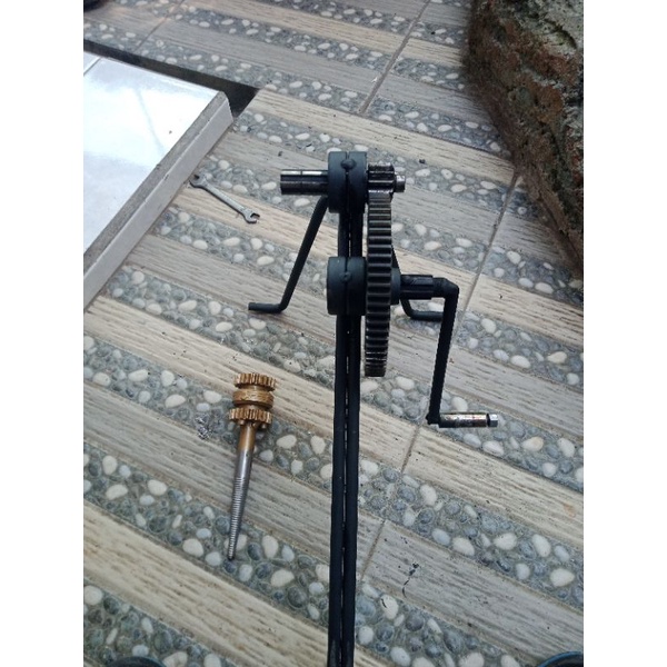 kincir layangan gir besar ,bisa d cabut pupurus nya