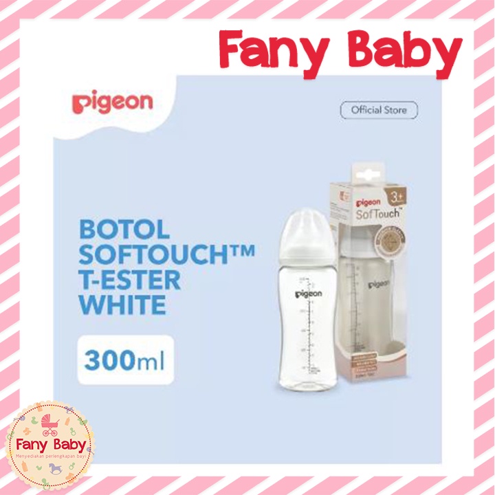 PIGEON SOFTOUCH T-ESTER WIDE NECK BOTTLE 300ML