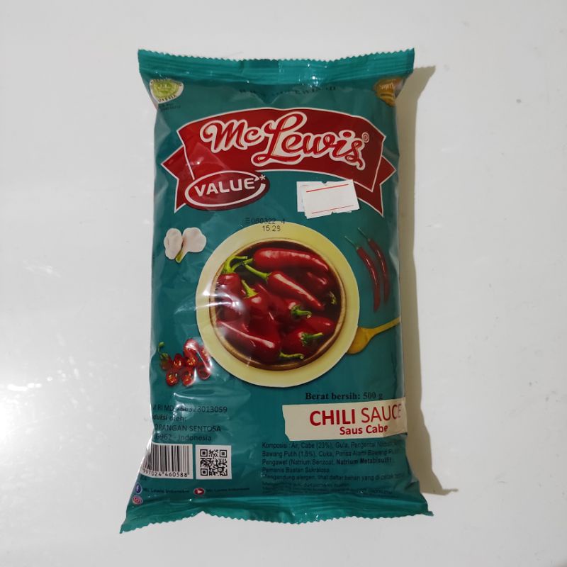 

Mc Lewis Saus Cabe 500 gr