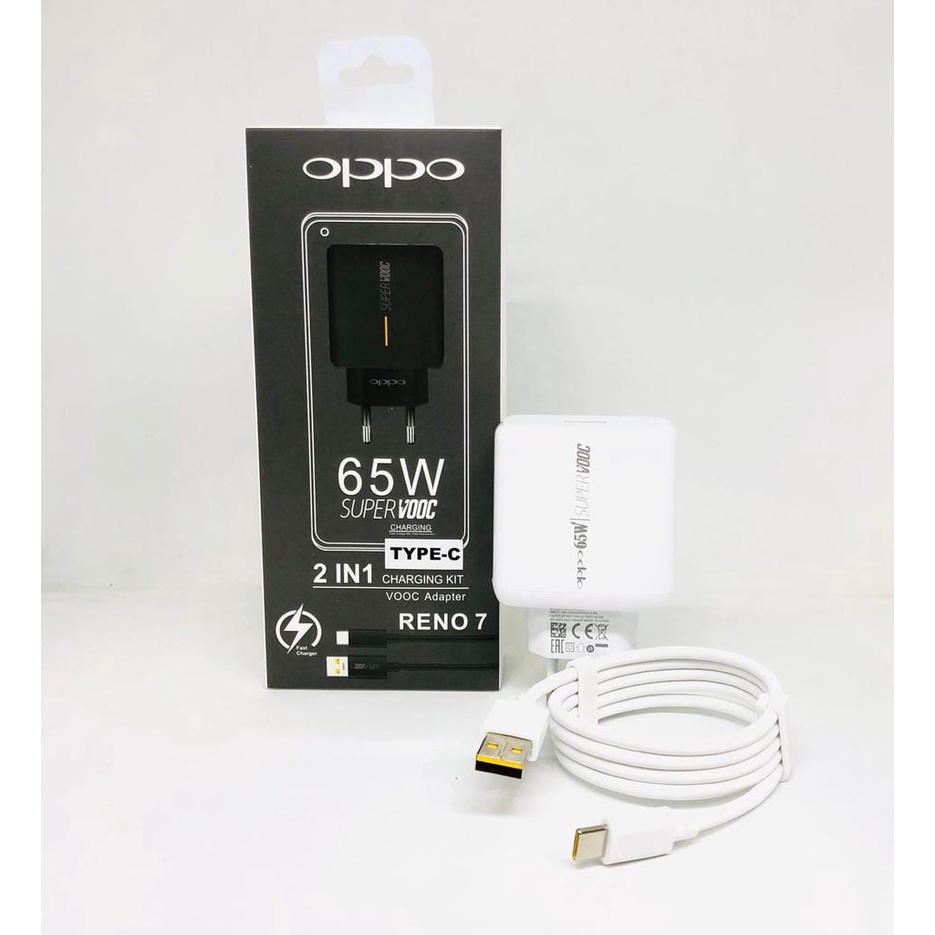 Charger Oppo Reno 7 Travel Charger Original Super Vooc 65w Micro USB Type C