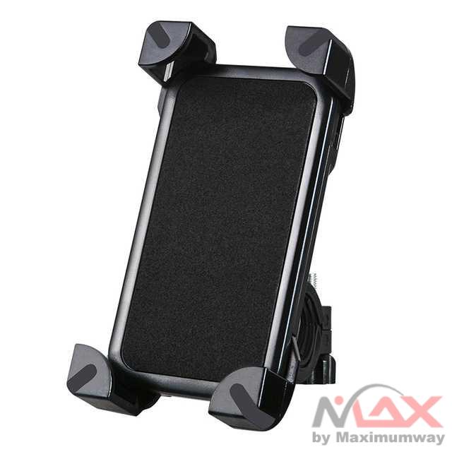 Holder Sepeda Smartphone HP Rotasi 360 Derajat Holder HP Sepeda dan Motor Universal Bicycle Bike