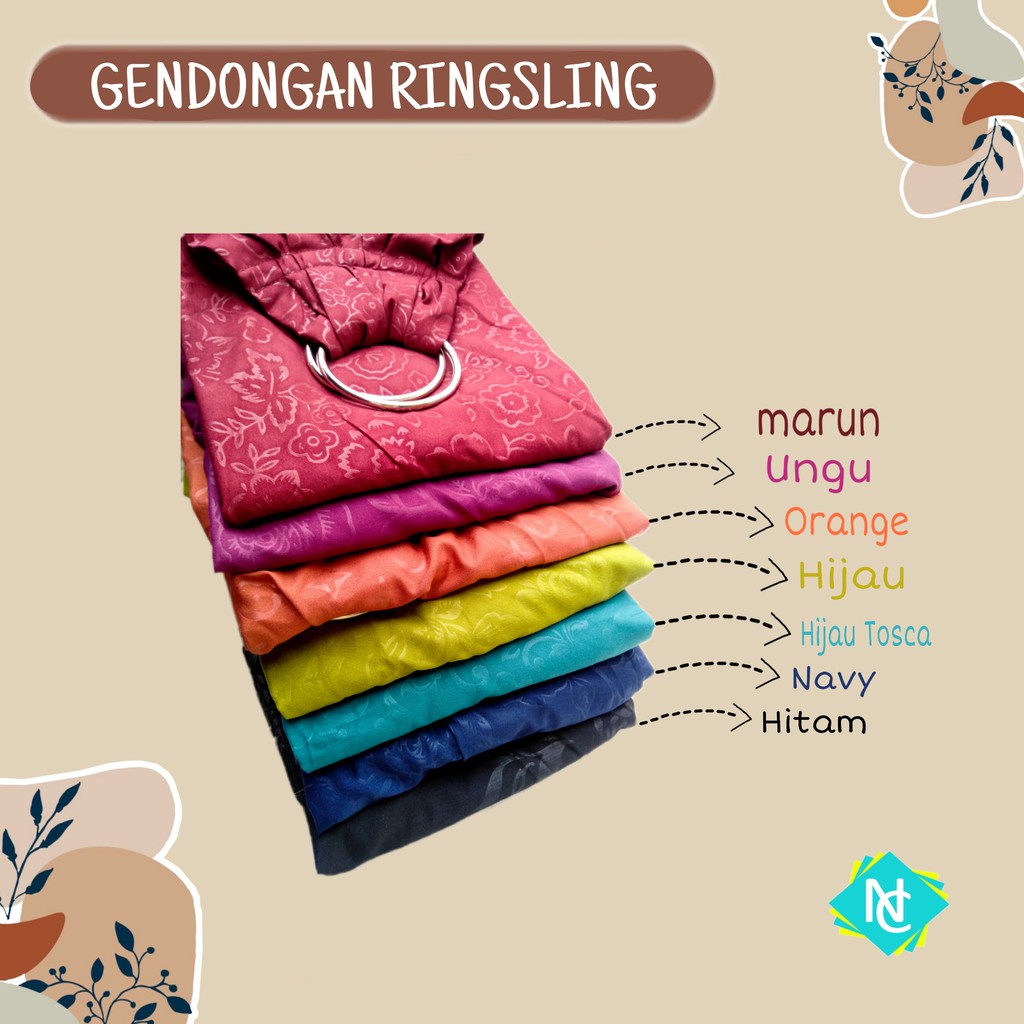 gendongan bayi gendongan ring sling carrier baby