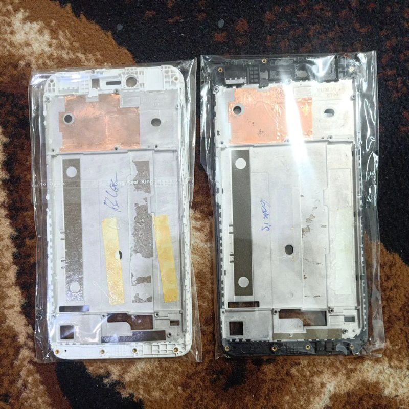 FRAME MIDDLE TULANG TENGAH RANGKA LCD XIAOMI REDMI NOTE 5A ORIGINAL COPOTAN