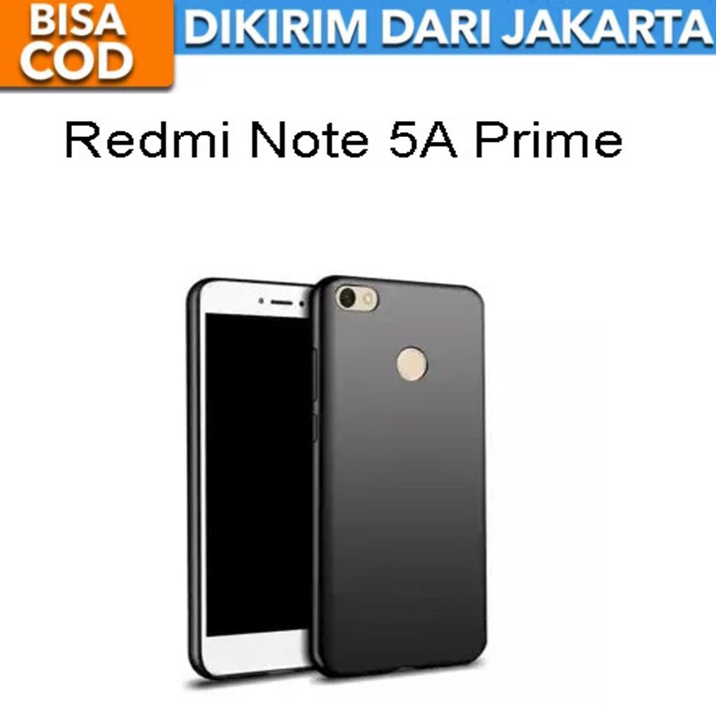 SoftCase Black Matte for Xiaomi Redmi Note 5A Prime (Fingerprint)